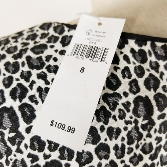 Banana Republic Animal Print Sheath Dress - Picture 5 of 7